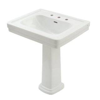 TOTO LPT530.8N 01 Promenade Lavatory and Pedestal with 8 Inch Centers 