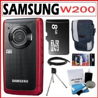 Samsung HMX W200 Waterproof HD Camcorder with 2.4 inch LCD Screen in 