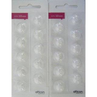20 Pack) Oticon 10 mm Open Domes for Agil, Agil Pro, Acto, Acto Pro 