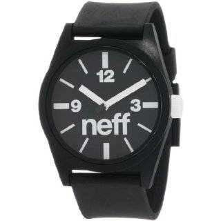  NEFF The Daily Watch in White,Watches for Men Clothing