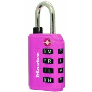   Lock 4691DWDPNK TSA Accepted Set Your Own Password Combination Lock