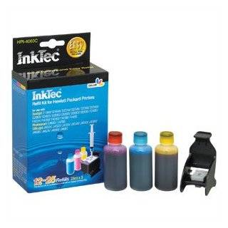  InkTec Refill Kit for HP 60 and 60XL Black Ink Cartridges 