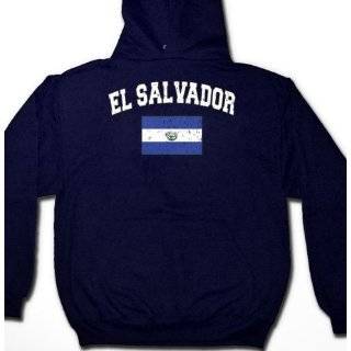 El Salvador Flag International Soccer Mens Sweatshirt, Salvadorian 