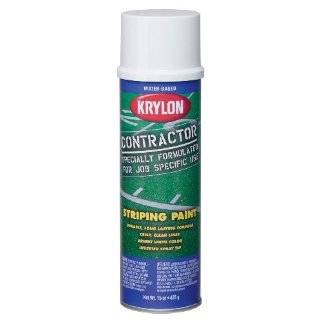 Krylon 7344 15 Ounce Contractor Striping Spray Paint, Athletic Field 