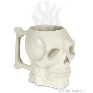  Cool Ceramic Skull Coffee Mug Cup Goth Evil Kitchen 