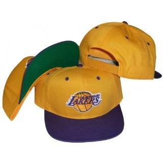 Los Angeles Lakers Yellow / Purple Two Tone Plastic Snapback 