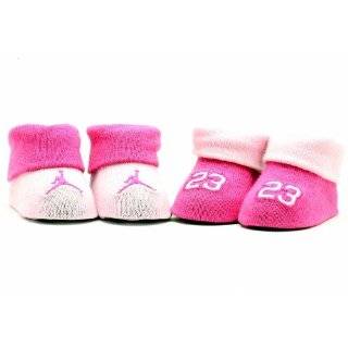  Nike Jumpman 23 Air Jordan Black Pink Booties Socks, Size 