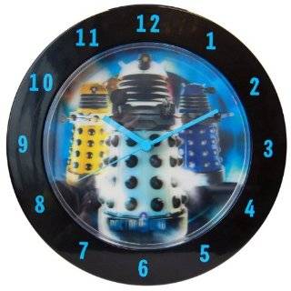  Doctor Who 18 Clock   The Seal of Rassilon   BLACK 