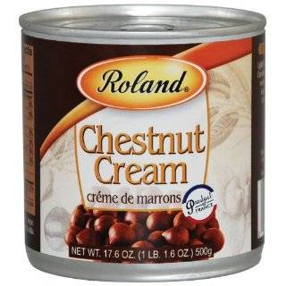 Roland Creme De Marrons Chestnuts, 17.6 Ounce Cans (Pack of 3)