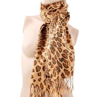  Leopard Plush Long Thin Tube Fashion Scarf Belt Wrap 
