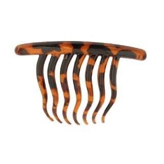   Seven ( 7) Tooth French Twist Comb With Wavy Teeth In Tokyo Color