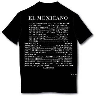 El Mexicano Spanish T shirt