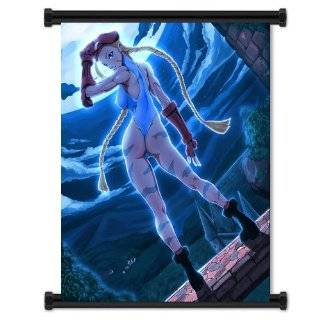   Anime Game Cammy Posing Fabric Wall Scroll Poster (32x36) Inches