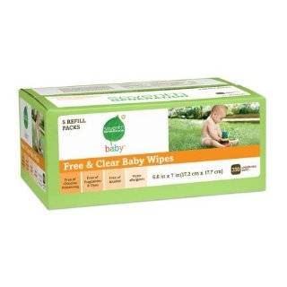 Seventh Generation Free & Clear Baby Wipes, 350 count