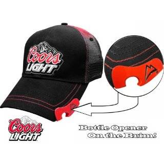 Coors Light Mountain Beer Bottle Opener Baseball Hat Ball Cap  