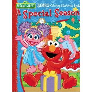   Street A Special Season with Elmo Jumbo Coloring & Activity Book