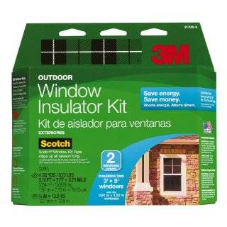 Scotch 3M 2170 W 6 Outside 2 Window Insulator Kit