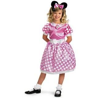 Clubhouse Pink Minnie Mouse Classic Costume   Small (2T)