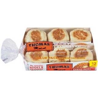Thomas Original Nooks & Crannies 12 ct English Muffins 24 oz