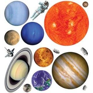  Biggies Giant Planets Wall Decals