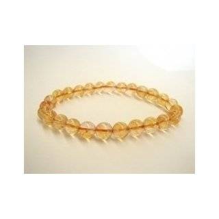  Citrine Faceted Stretch Bracelet, 7.5 Jewelry