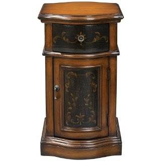  Burma Parrot Round Drum End Table