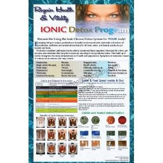 Ion Detox Ionic Foot Bath Spa Chi Cleanse Promotional Poster