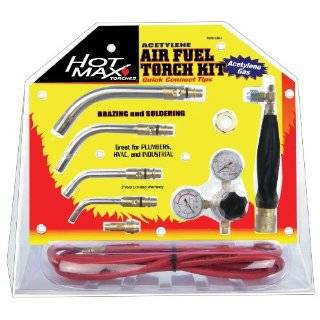 Hot Max AFA 1 Air / Acetylene Torch Kit with Quick Connect Tips
