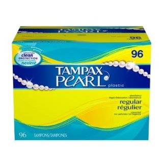   Plastic, Regular Absorbency, Unscented Tampons, 40 Count (Pack of 2