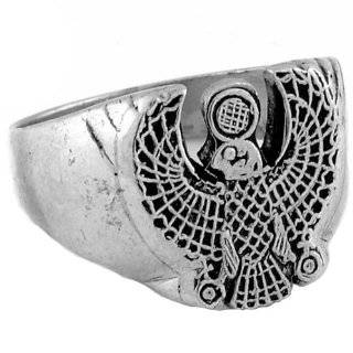  Egyptian Jewelry Silver Falcon Horus Pendant Jewelry
