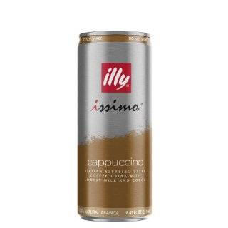 illy issimo Coffee Drink, Cappucino, 8.45 Ounce Cans (Pack of 12)