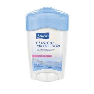 Suave Clinical Protection Anti perspirant/Deodorant, Powder Fresh, 1.7 