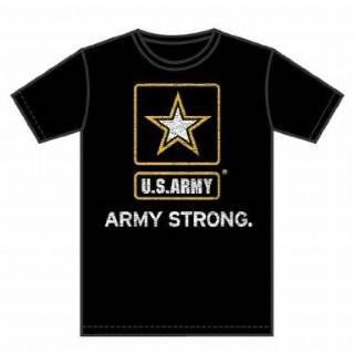  U.S. ARMY STRONG T SHIRT MILITARY APPAREL SHIRTS SIZE 