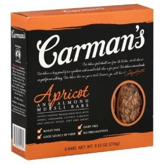 Carmans Apricot Almond Muesli Bar, 9.52 Ounce (Pack of 3)