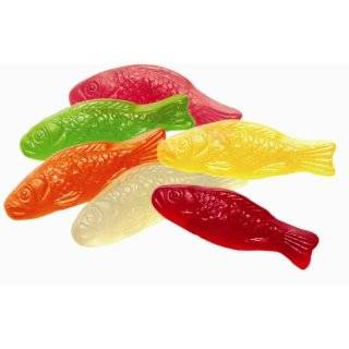 Sugar Free Assorted Fruit Gummy Fish Grocery & Gourmet Food