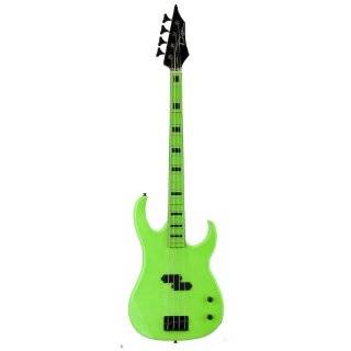 Dean Custom Zone Bass, Nuclear Green