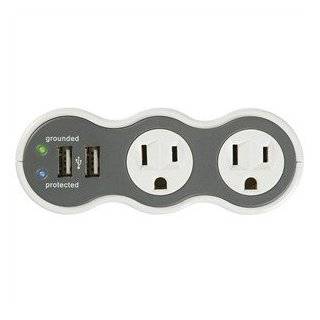   Electrical Rotating Outlets Surge Protector, 2 Pack