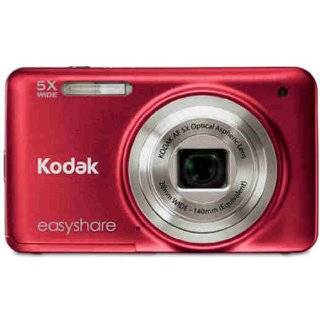   m5350 16 mp digital camera with 5x optical zoom and 2 7 inch lcd red