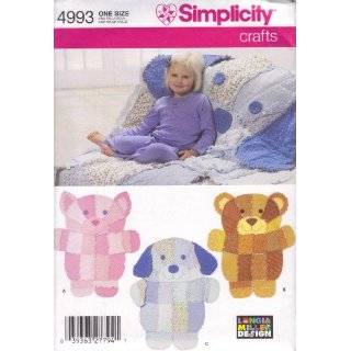  Simplicity Sewing Pattern 4993 Crafts, One Size Arts 