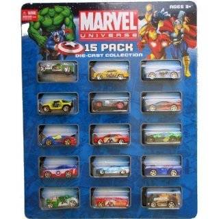 Marvel Universe 15 Pack Die Cast Collection Collectible Toy Cars Toy