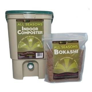 SCD Probiotics K100 All Seasons Indoor Composter Kit, Tan Bucket 