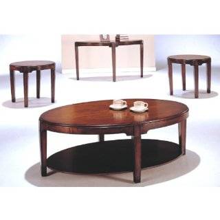 Sorrento Oval Coffee Table Bourbon Cherry Sorrento Oval Coffee Table
