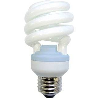 GE 75406 13 Watt CFL Spiral Reveal Light Bulb, 60 Watt Equivalent