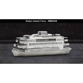 Metal Marvels Staten Island Ferry 3D Laser Cut Model