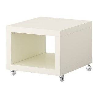 IKEA LACK Side Table On Casters, White