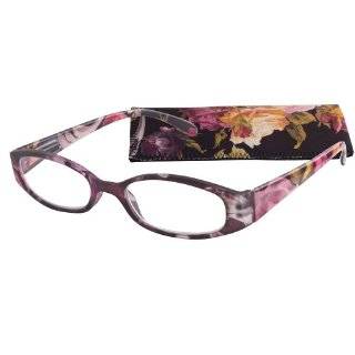  Fancy Temples Womens Reading Glasses with Soft Case By 