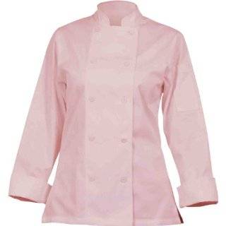  Chef Works CWLJ BLK Womens Executive Chef Coat, Black 