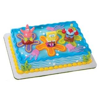  Spongebob Squarepants Luau Signature Cake Set Toys 