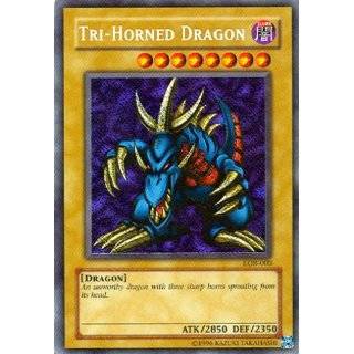 Tri Horned Dragon   Legend of Blue Eyes White Dragon   Secret Rare 