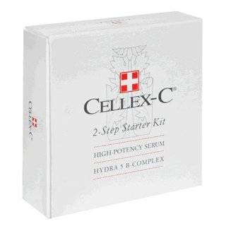 Cellex C 2 Step Starter Kit, High Potency Serum, Hydra 5 B Complex, 1 